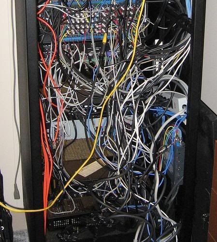 I'm sure we have all seen this. Post your own wiring nightmares